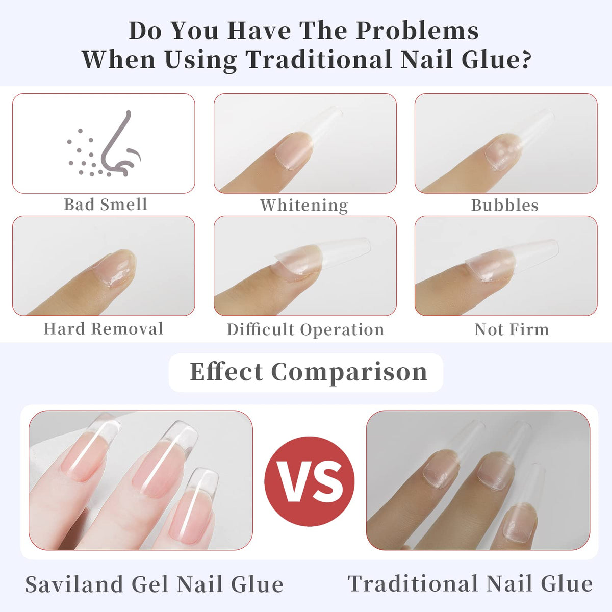 SAVILAND gel texture dispensed on palette showing smooth resin for easy placement