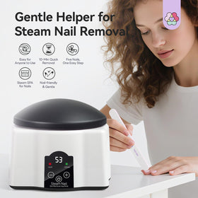 SAVILAND open soak bowl revealing interior and safe steam delivery