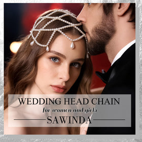 SAWINDA packaged headpiece showing ready-to-gift presentation and care