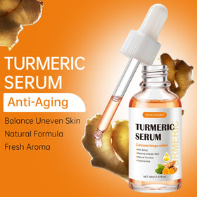 SBHEANGBA serum texture on hand showing lightweight absorbent finish