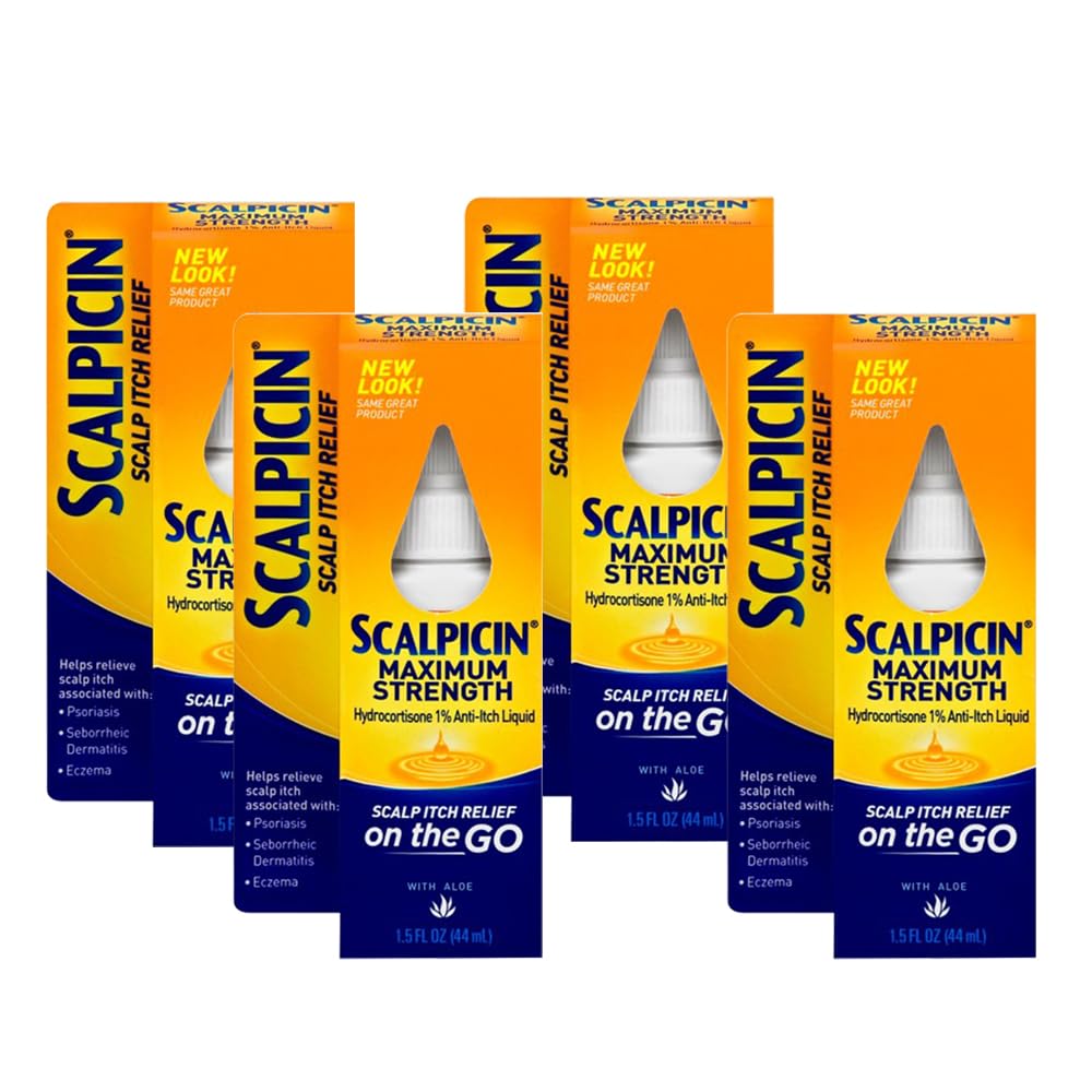 Scalpicin front packaging showing bottle and pack benefit clear relief