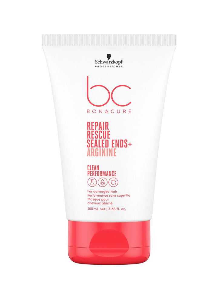 Schwarzkopf BC BONACURE front tube shot shows product and professional branding for trust
