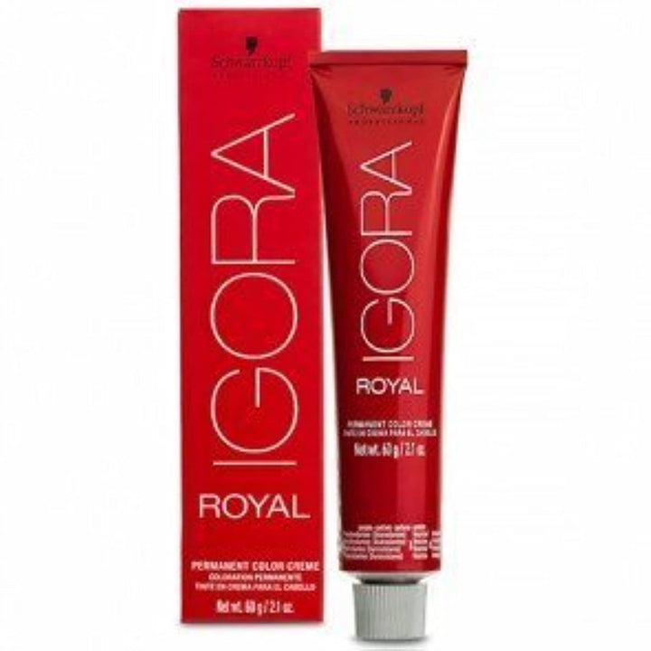 Schwarzkopf IGORA ROYAL 4-0 front packaging showing product name and shade for easy identification