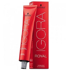 Schwarzkopf IGORA ROYAL 4-0 on model showing medium brown result and natural shine after coloring
