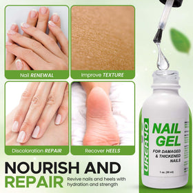 Scientific Solutions Global applying gel to a toenail for targeted softening