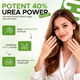 Scientific Solutions Global label close-up displaying 40% urea concentration
