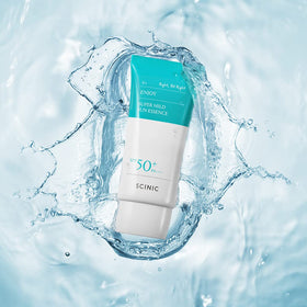 SCINIC two-pack boxed set emphasizing complete sun-care value