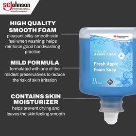 SC Johnson Professional close-up of foam texture demonstrating rich lather