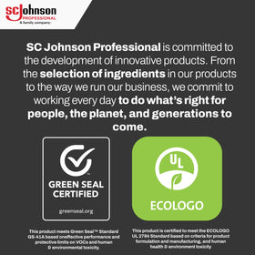 SC Johnson Professional cartridge installed in dispenser for workplace use