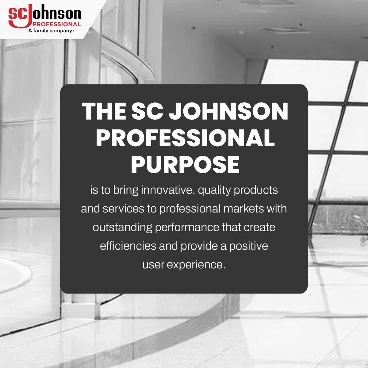 SC Johnson Professional foam handwash in a tidy commercial restroom setting