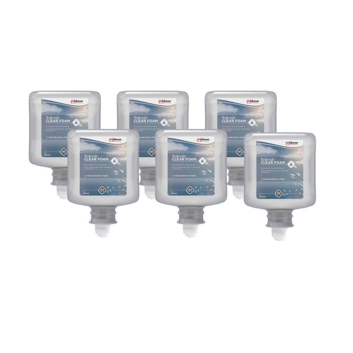 SC Johnson Professional front packaging showing 1 L bottle, gentle clean