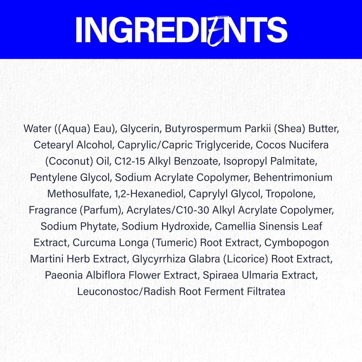 Scotch Porter back label close-up showing ingredient list and clean formulation benefit