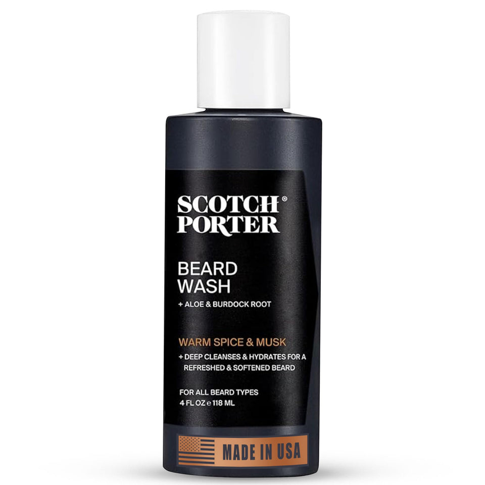 Scotch Porter bottle front view showing clean label and product benefit