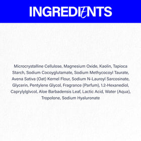 Scotch Porter ingredients label close-up listing natural extracts and non-toxic benefits