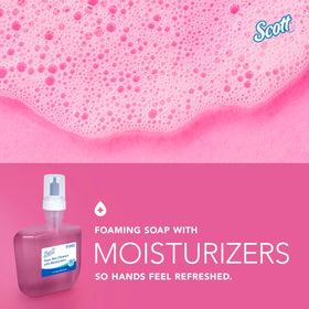Scott Professional refill installed in an automatic dispenser for convenience