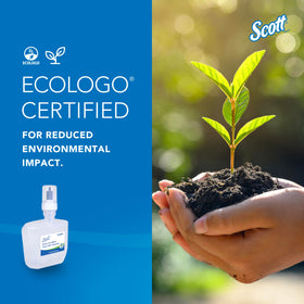 Scott Professional ECOLOGO emblem and environmental messaging for sustainable choice