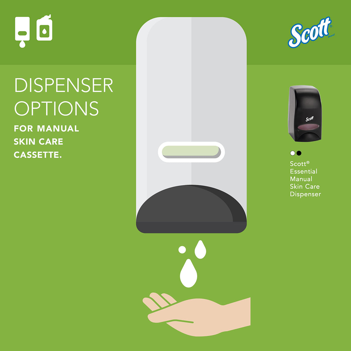 Scott Professional foam lather closeup demonstrating gentle cleansing benefit