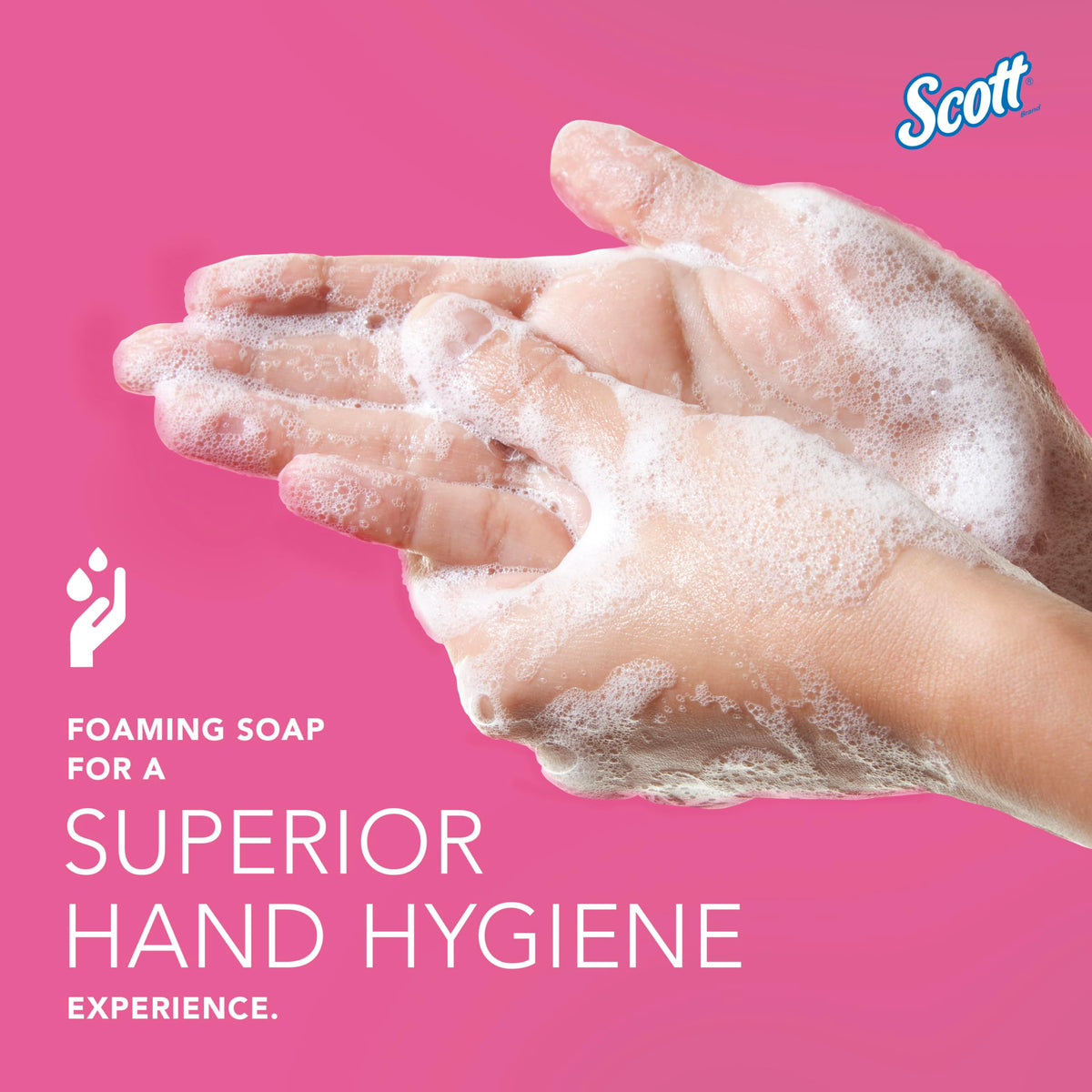 Scott Professional product label detail highlighting capacity and scent
