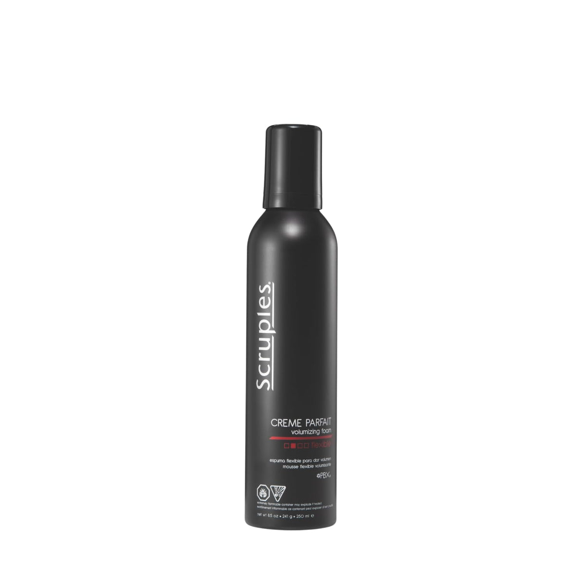 Scruples Creme Parfait front packaging shows bottle and branding for quick identification and confidence