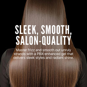 Scruples gel texture close-up highlighting creamy gel and slip for easier styling