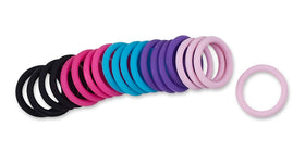 Scunci close-up of gel grip texture on elastic demonstrating no-slip benefit