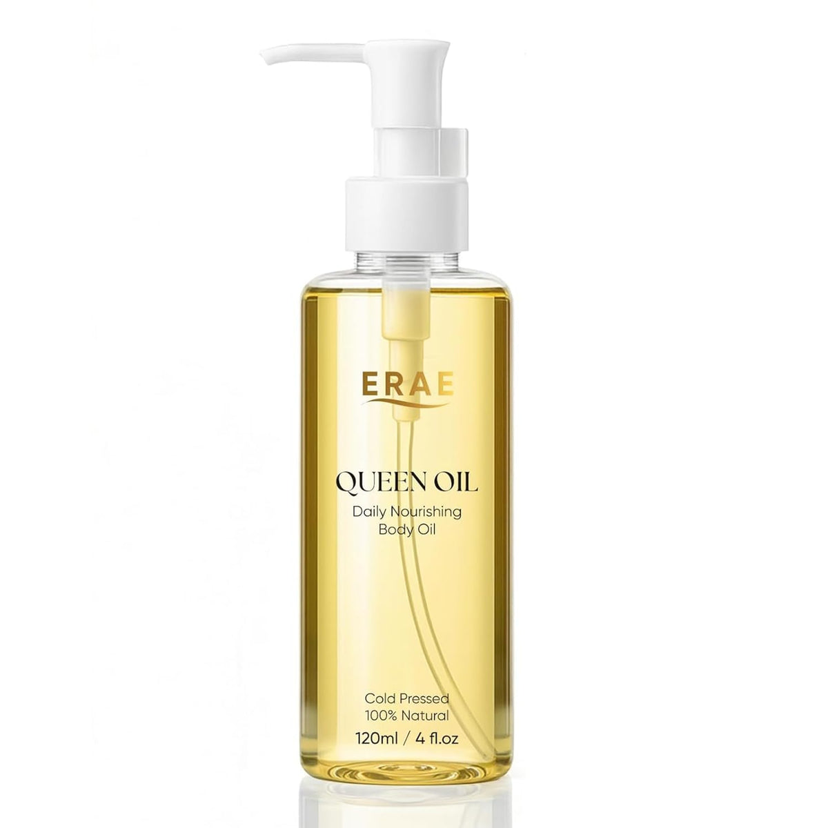 SDUQULK ERAE Queen Oil front bottle shows elegant packaging and quick absorption benefit