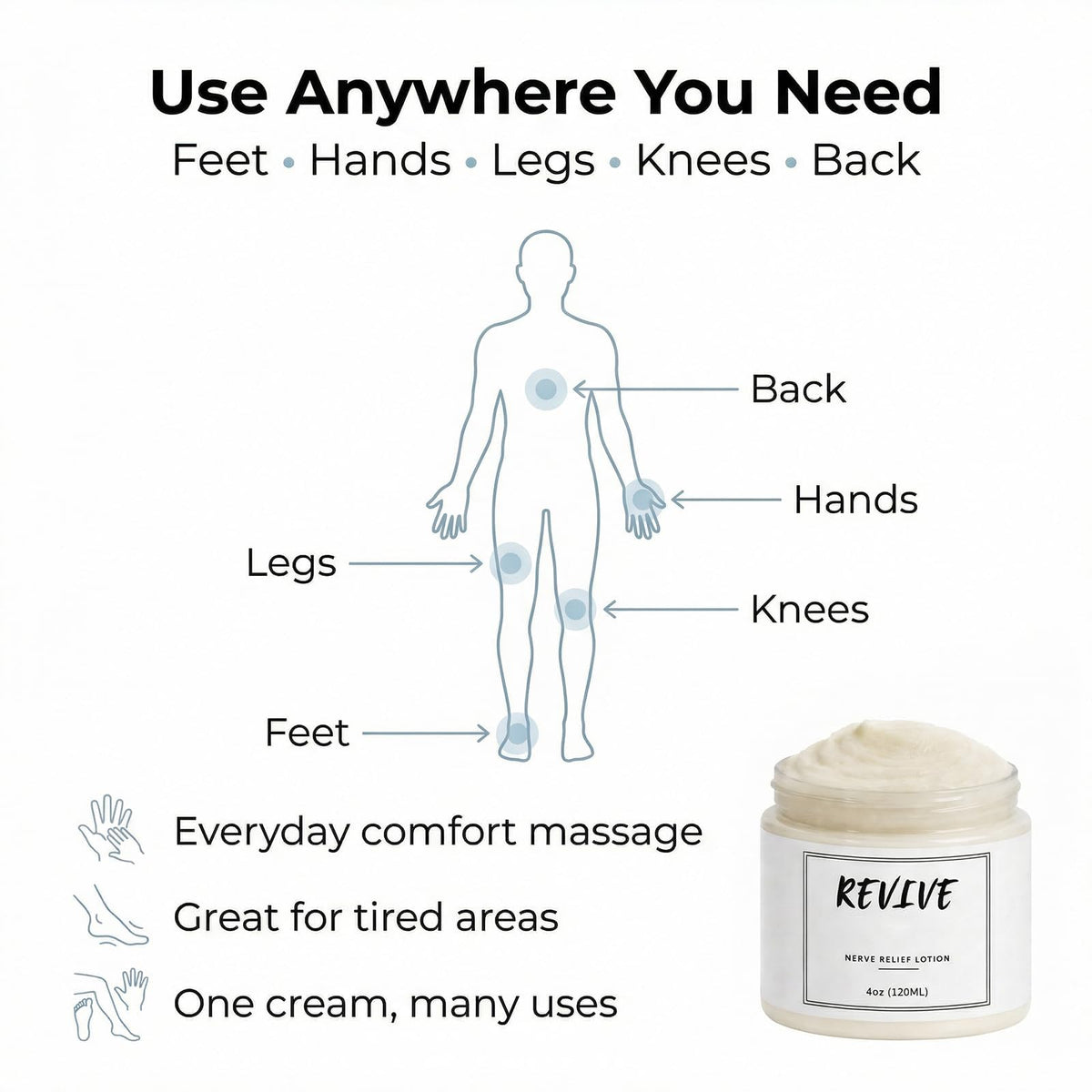 SDUQULK foot massage scene showing quick relief and comfort