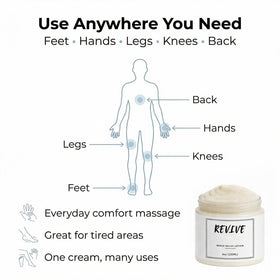 SDUQULK foot massage scene showing quick relief and comfort