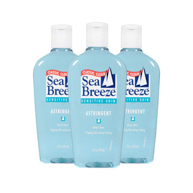 Seabreeze front packaging showing three 10 fl oz bottles and clear branding for convenience