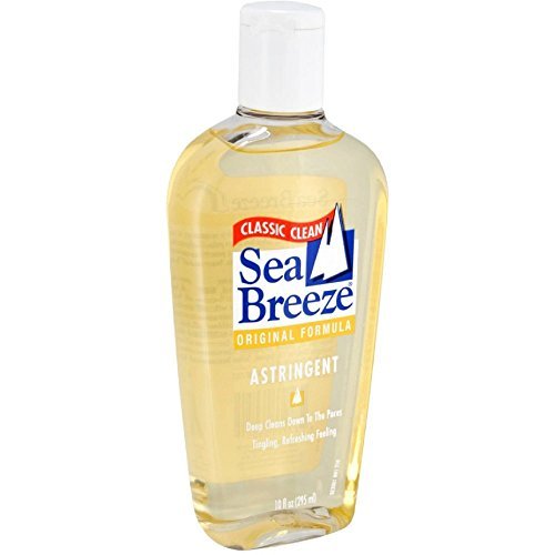 Seabreeze front bottle view showing label and classic clean benefit