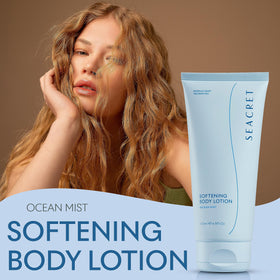 SEACRET smooth skin after absorption showing non-greasy finish benefit