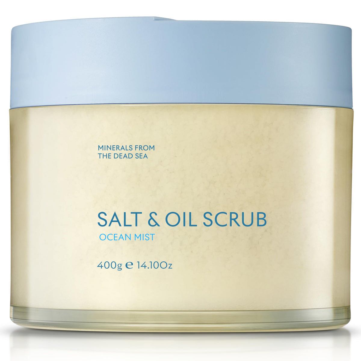 SEACRET front jar showing Ocean Mist label and clean packaging benefit