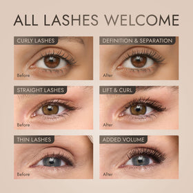 SEACRET label showing Dead Sea minerals for nourishing eyelash benefit
