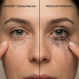 SEACRET wand cone-shaped brush closeup for precise lash separation
