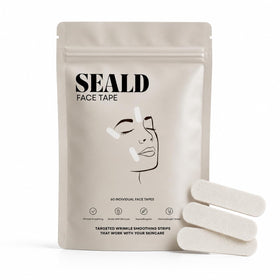 SEALD front packaging showing 60 patches and clear benefit of portable smoothing