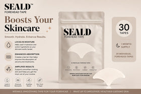 SEALD forehead tape close-up texture depicting gentle adhesive and comfort