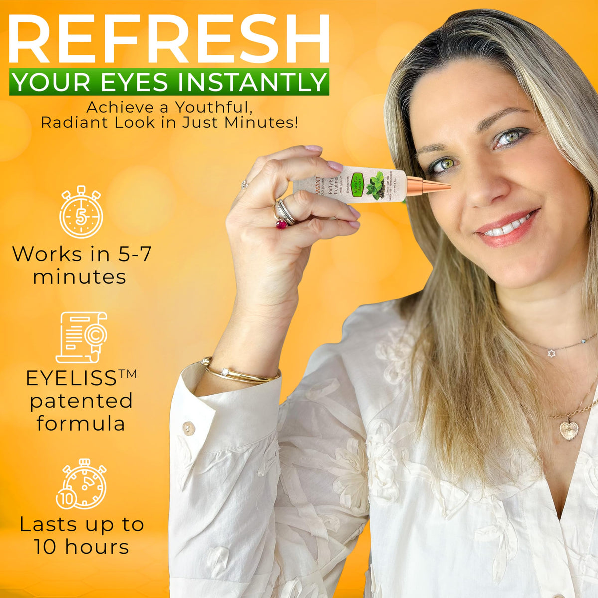 SEAMANTIKA green tea extract ingredient shot highlighting antioxidant benefit