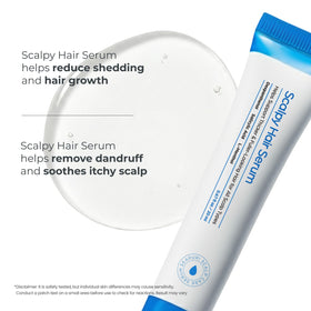 Seapuri Scalpy ingredient label showing salicylic acid and dexpanthenol