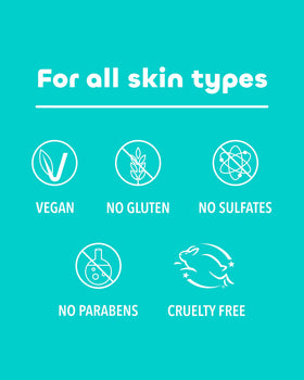 Seaweed Bath Co back label close-up showing ingredient list and clean formulation benefits