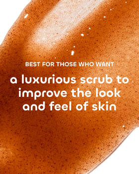 Seaweed Bath Co. scrub texture close-up showing fine exfoliant particles for smooth skin
