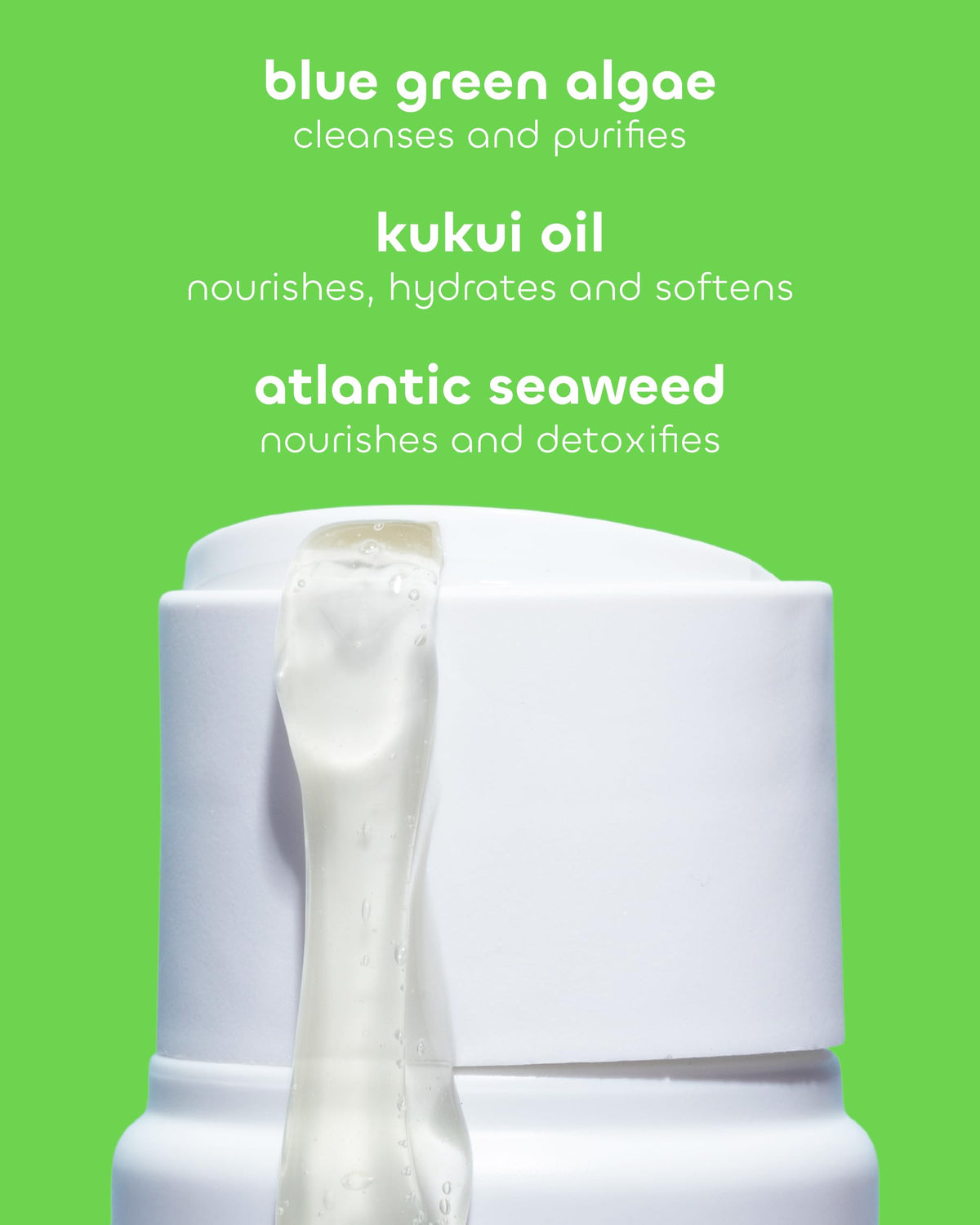 Seaweed Bath Co. Atlantic seaweed and blue-green algae ingredients showcasing marine nourishment
