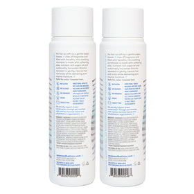 Seaweed Bath Co. recycled-plastic bottle detail highlighting eco-conscious packaging