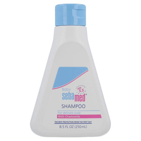SEBAMED front packaging showing gentle baby shampoo and clarity benefit