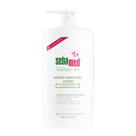 SEBAMED front bottle view showing 1L size and clear labeling for value