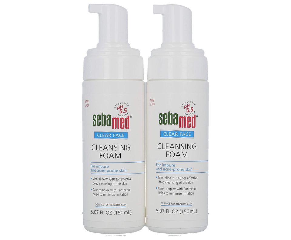 Sebamed front packaging showing cleanser and clear labeling for quick recognition