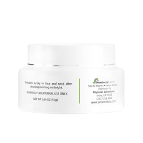 SEBAMED close-up texture of cream showing lightweight hydration