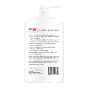sebamed pump dispenser close-up highlighting easy dosing and mess-free use