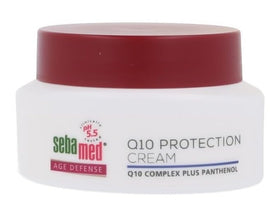 SEBAMED front packaging showing Q10 cream for visible antioxidant protection