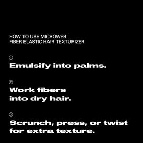 Sebastian application in hand demonstrating small amount to build flexible texture