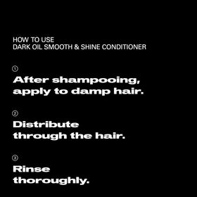 Sebastian conditioner applied to hair in hand demonstrating slip